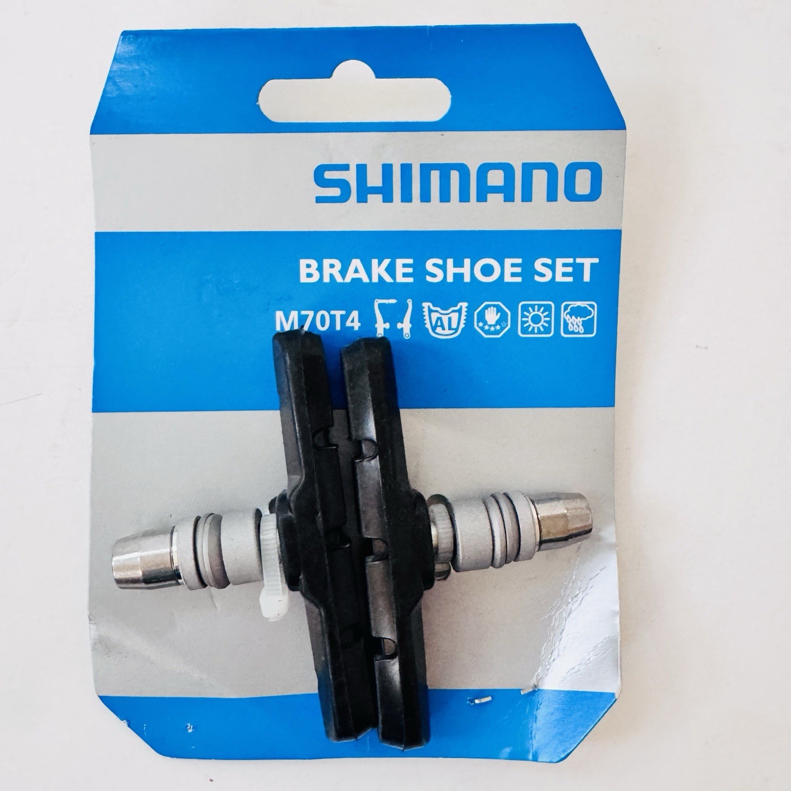 Shimano M70T4 Brake Shoe Set BR-M530 Nut Y8BM9803A 1 Pair