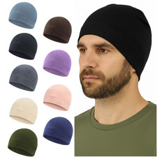 Dralon Beanie Hat Thermal Skull Cap - Lightweight, Quick-Dry Fleece