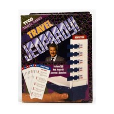 Tyco Boardgame Travel Jeopardy! Box VG+
