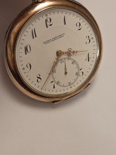 ALPINA PRECISION-UNION HORLOGERE seltene Silber Herren Taschenuhr um 1900 TOP !