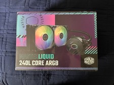 Cooler Master MasterLiquid 240L Core ARGB 240 AIO Cooler Brand New