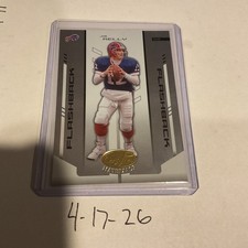 BILLS JIM KELLY 2004 LEAF CERTIFIED MATERIALS FLASHBACK #129