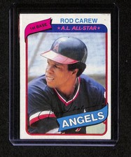 1980 Topps #700 Rod Carew