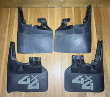 1986-1993 Mazda B2600i 4wd 4x4 Pickup Truck Oem Front Rear Mud Flaps Set Rare