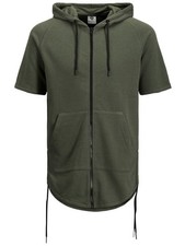 Mens Long Hoodie With Jack  Jones