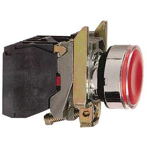 Schneider Electric Rouge Xb4bw34b5 Harmony Xb4bw34b5 Bouton-Poussoir Actionneur Plat 1 Bouton Décrochage Par Pression 1 Pc(S) Piece - Image 2