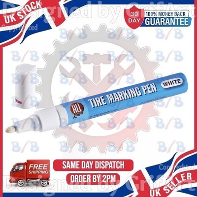 DAUERWEISSER REIFENSTIFT AUTOREIFEN WANDFARBE INDIVIDUELLER BUCHSTABE NUMMER MARKIERUNG