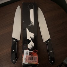 Knife for Halloween Horror Movie Cosplay Horror Props 2 Pack Classic