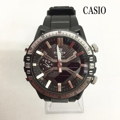 Casio Edifice Solar Black Men's Watch ECB-2000 Used