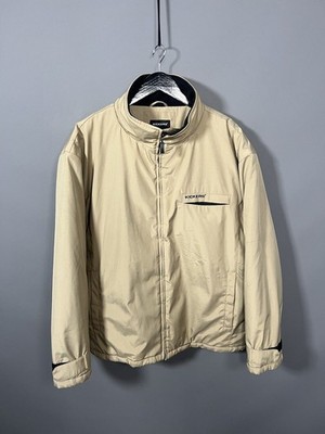 KICKERS QUILTED Jacket - Size Xl - Beige - Great Condition - Men s