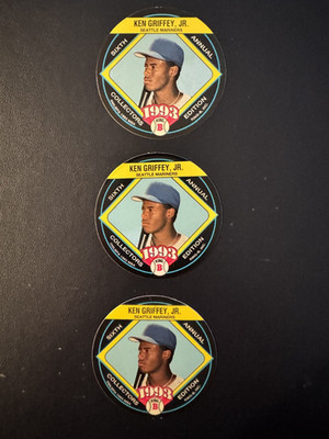 1993 King B Quality Meats #2 KEN GRIFFEY JR Lot of 3 MLB HOF  Mariner 1378