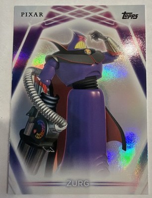 2026 Topps Disney Neon - #34 Zurg - Rainbow Foil