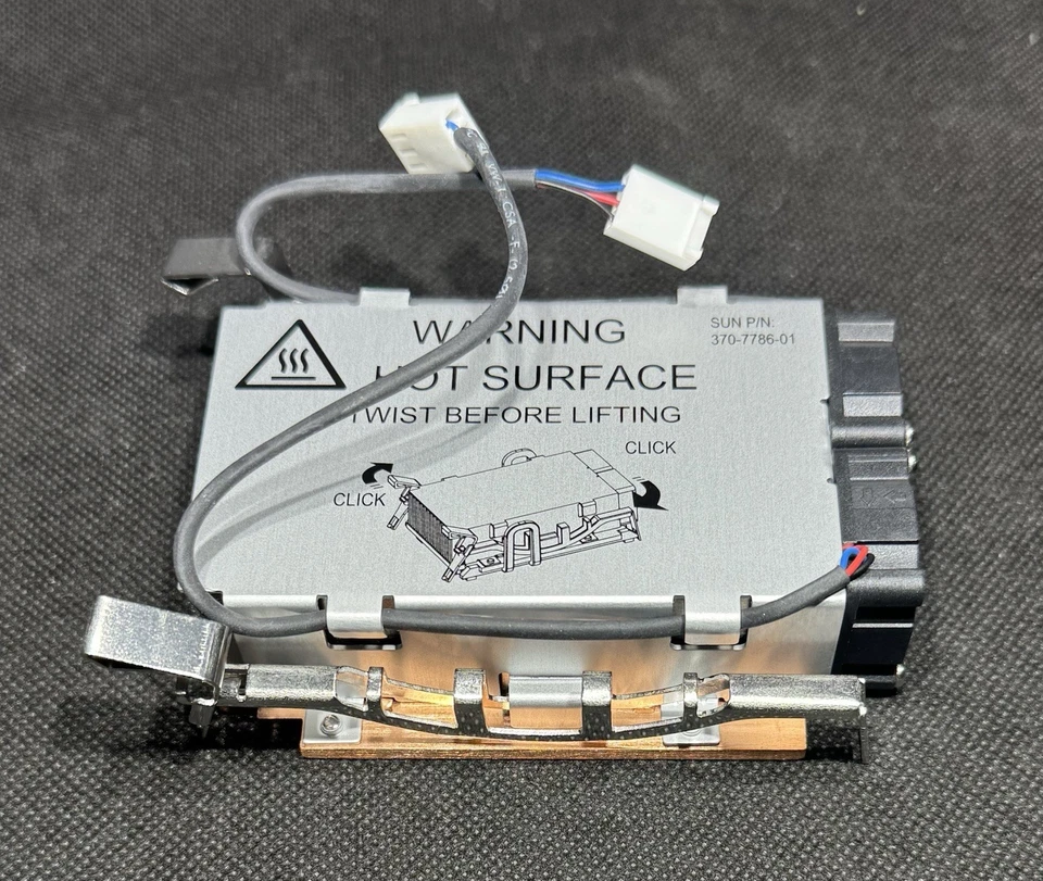 SUN 370-7786 CPU Fan/Heatsink Assembly - Sun Fire V210 / Sun Fire V240 - NEW - Image 4 of 4