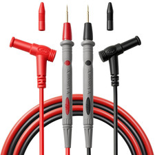 Professional Multimeter Test Leads 1000V 20A 40.5In, Heavy Duty Silicone Test Le