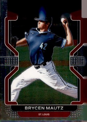 2022 Panini Prizm Draft Picks #PDP59 Brycen Mautz St. Louis Cardinals