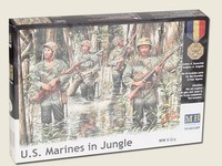 Us Marines In Jungle, Ww Ii / 1:35 - Masterbox 3589