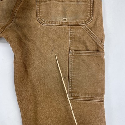 Carhartt Carpenter Double Knee Work Pants Size 32 X 30 Brown | eBay