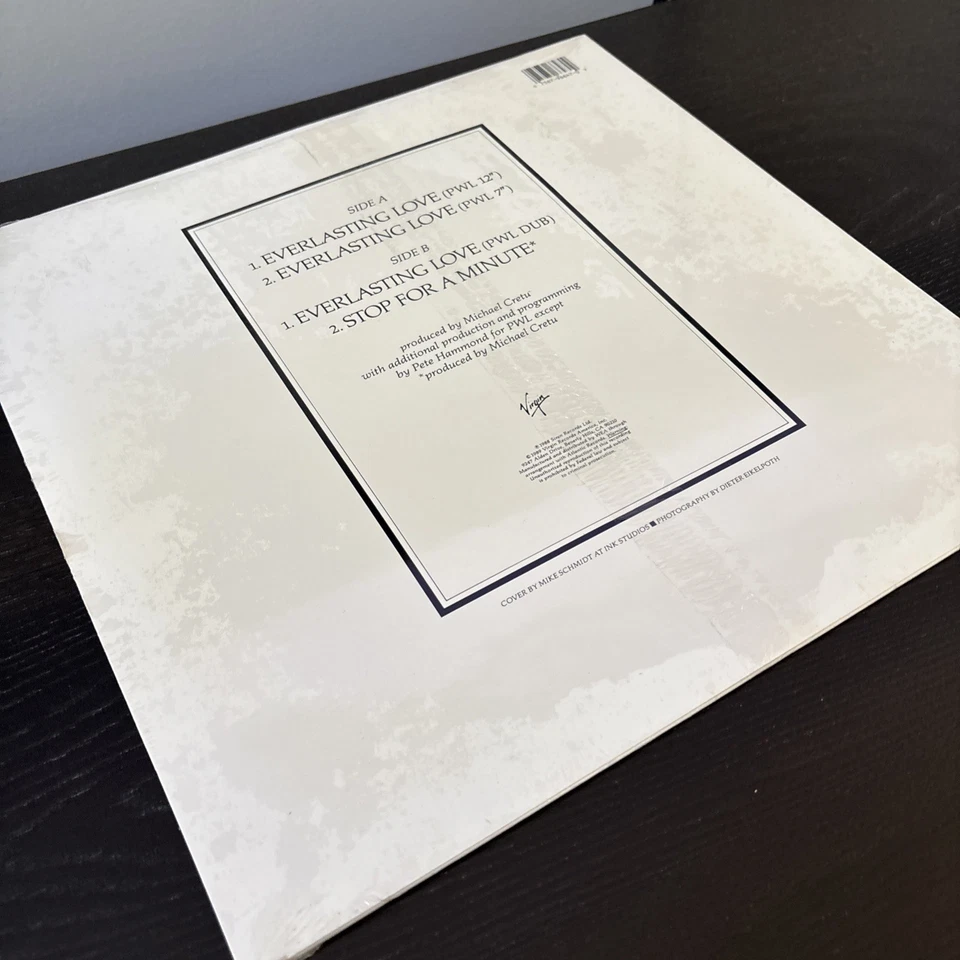 Sandra-Everlasting Love 12" Single Vinyl-Virgin 7 96647-0 1988 - Image 4 of 4