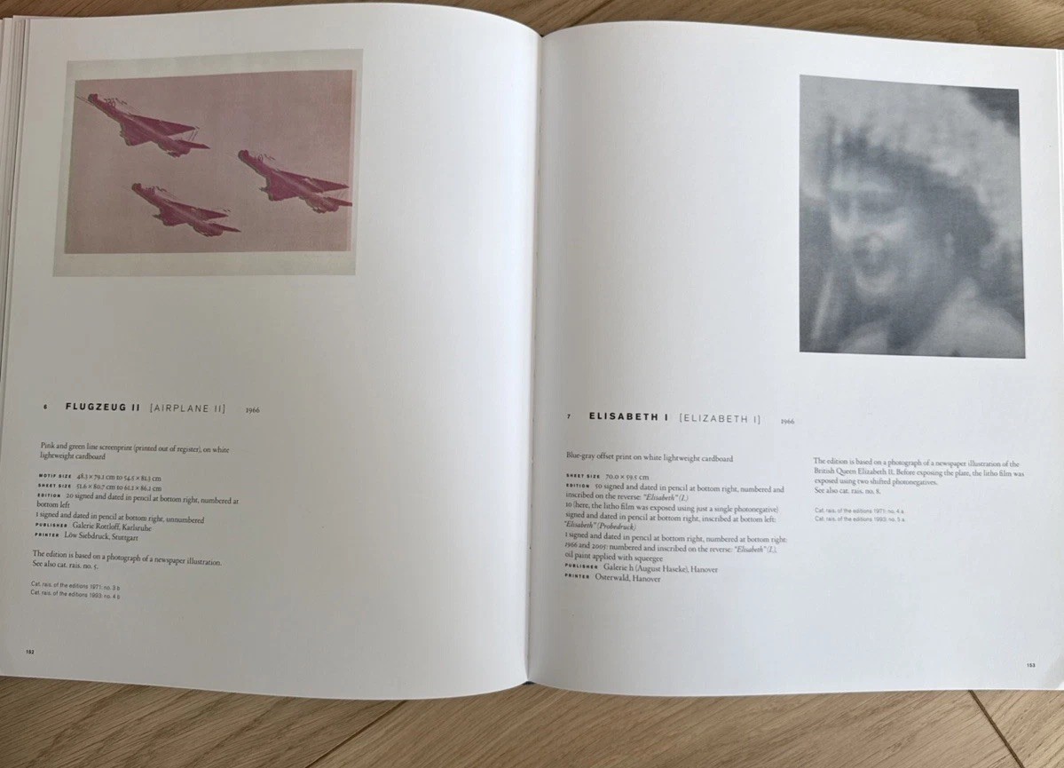 Gerhard Richter: Editions 1965-2013 9783775735193| eBay