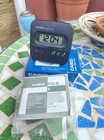 Vintage Alarm Quartz Casio PQ-8 Black Pocket Alarm Nos