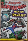 Amazing Spider-Man #32 Marvel Comics 1966 2nd Appearance Curt Connors 5.0 VG/FN