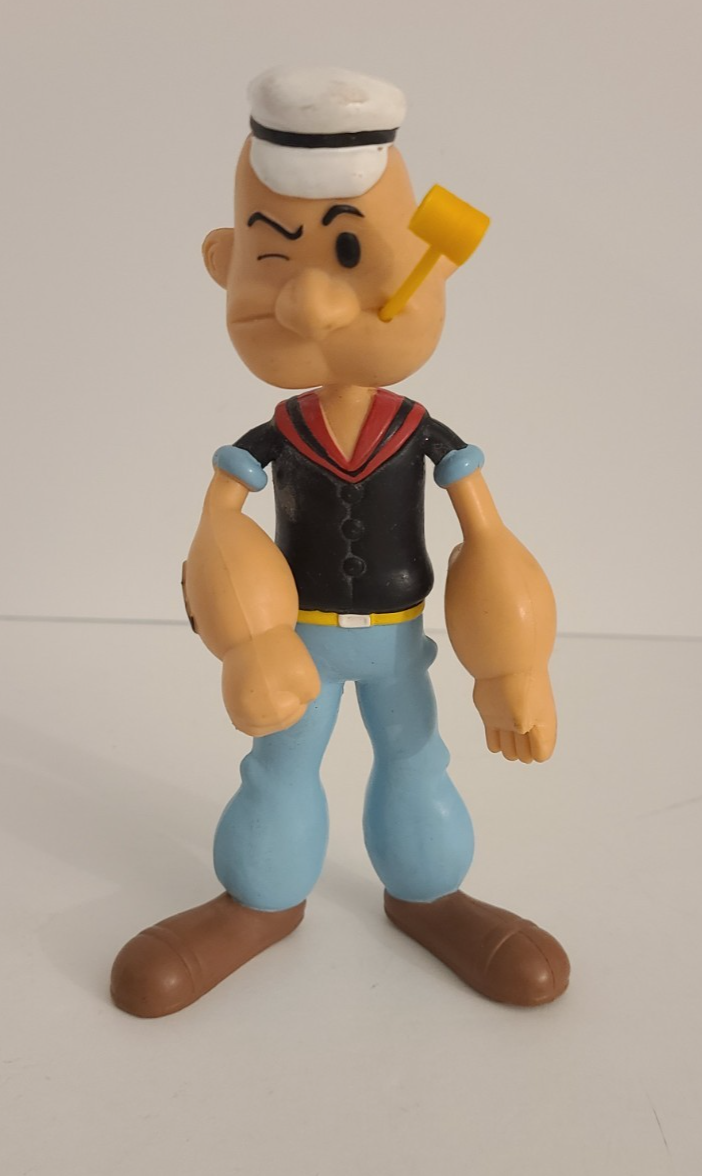 Vintage KFS Popeye the Sailor Man 1993 Poseable Bendy Figure 6.5