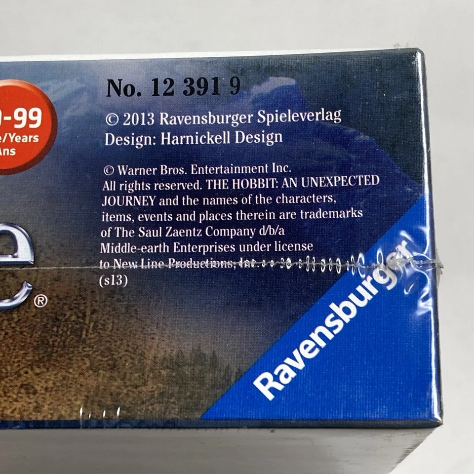 The Hobbit Ravensburger 3D Puzzle 270 Pieces Legolas Tauriel SEALED - Image 3 of 3