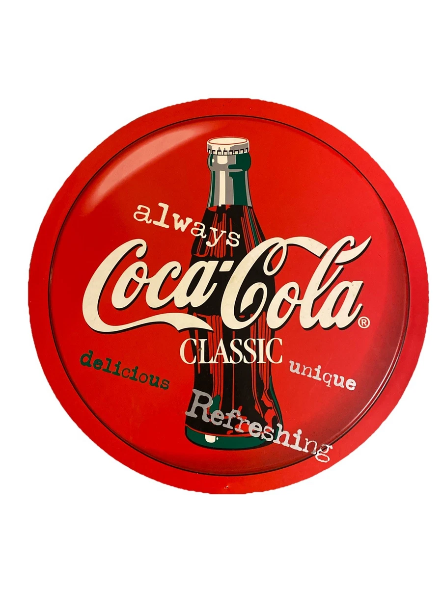 Coca Cola Button Sign | eBay