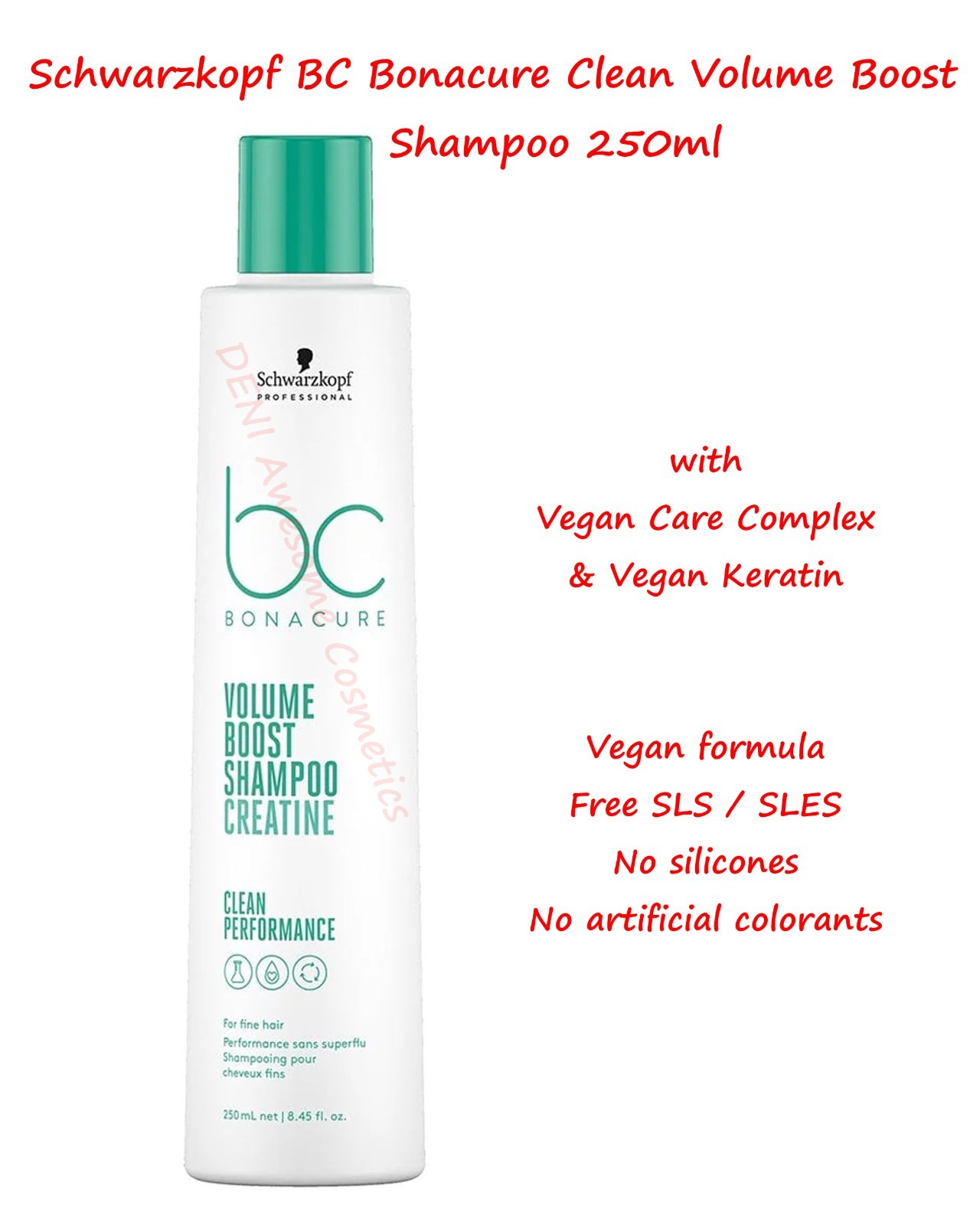 Schwarzkopf BC Bonacure Volume Boost Shampoo 250ml