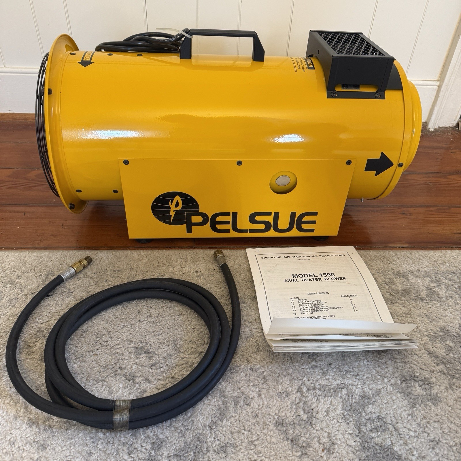 Axial Blower 45,000 Btu 120v New Open Box Tested