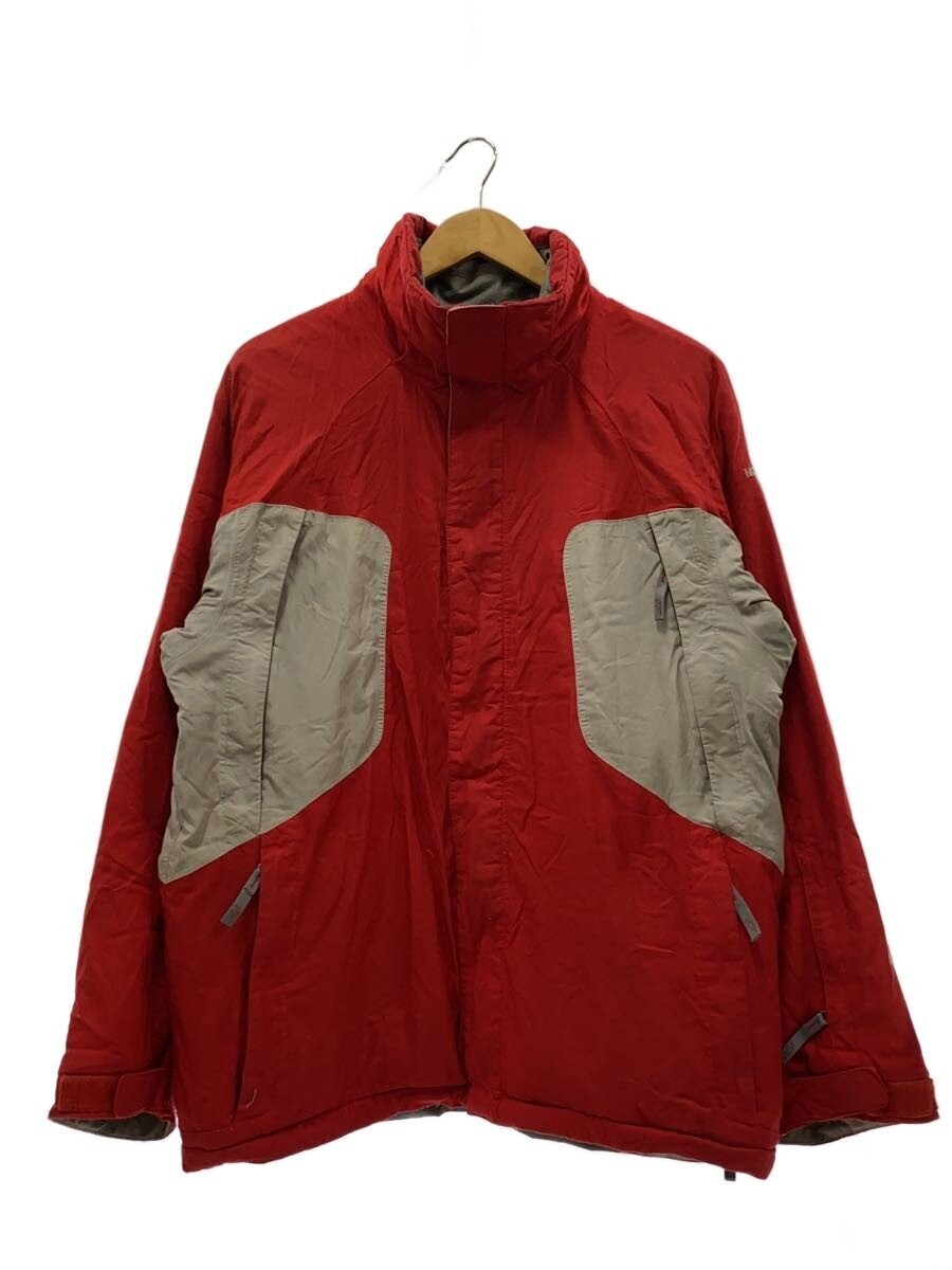 THE NORTH FACE Mountain Parka M Nylon Red Plain