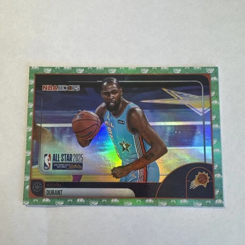 2025-26 Topps NBA Hoops Kevin Durant All Stars Rainbow Blue &amp; Green #’d/249