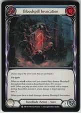 Flesh and Blood TCG Bloodspill Invocation (Blue) Common Arcane Rising ARC108