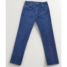 Vintage Wrangler Cowboy Cut Jeans 36x34 USA Made 13MWZ 100% Cotton Denim