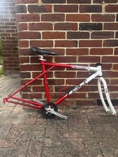 Vintage GT Talera 18 inch Mountain Bike Frame red white 2 tone