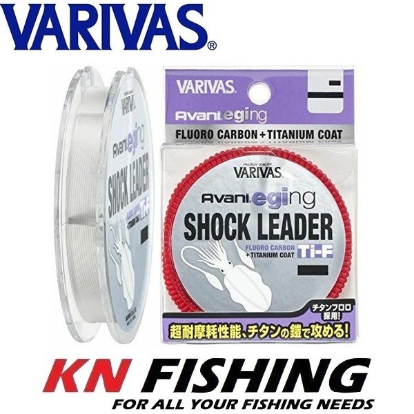 VARIVAS EGING LEADER FLUOROCARBON Shock Leader Clear 30m PE 1.5 - 3.0