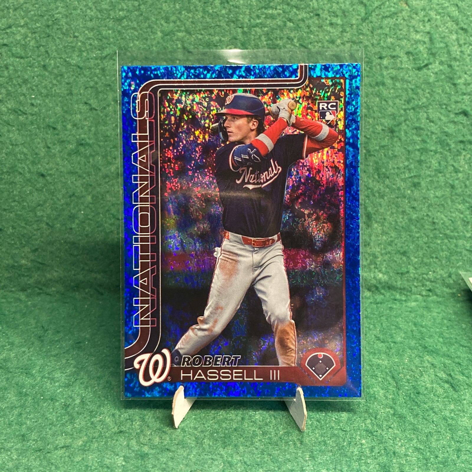 2025 Topps Update Series / Robert Hassell III RC #US109 Blue Holo Foil /150