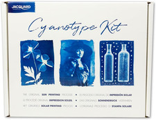 Cyanotype Kit   Sun Printing Kit for Paper, Fabric and More, Complete Cyanotype