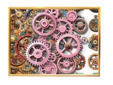 Limited edition exclusive hanging painting,  relief home decoration painting