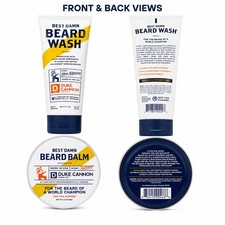 Duke Cannon Best Damn Beard Wash Citrus Hefeweizen 6 fl oz Sulfate-Free