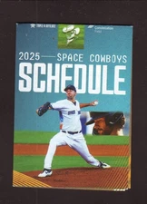Sugar Land Space Cowboys 2025 Pocket Schedule Astros Affiliate Pacific Coast