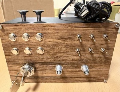 LKW Sim Knopfkasten - Robustes USB Control Panel für ATS/ETS2