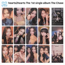 Hearts2Hearts H2H The 1st Single Album The Chase Official Photocard Postcard