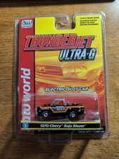 Auto World Thunderjet R34 1970 Chevrolet Baja Blazer Black HO Slot Car