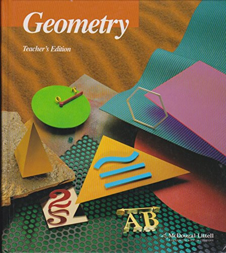 McDougal Littell Geometry TE - Hardcover By Ray C Jurgensen - NEW