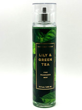 NEW 1 BATH  BODY WORKS LILY  GREEN TEA WOMEN FRAGRANCE MIST BODY SPRAY 8 FL OZ