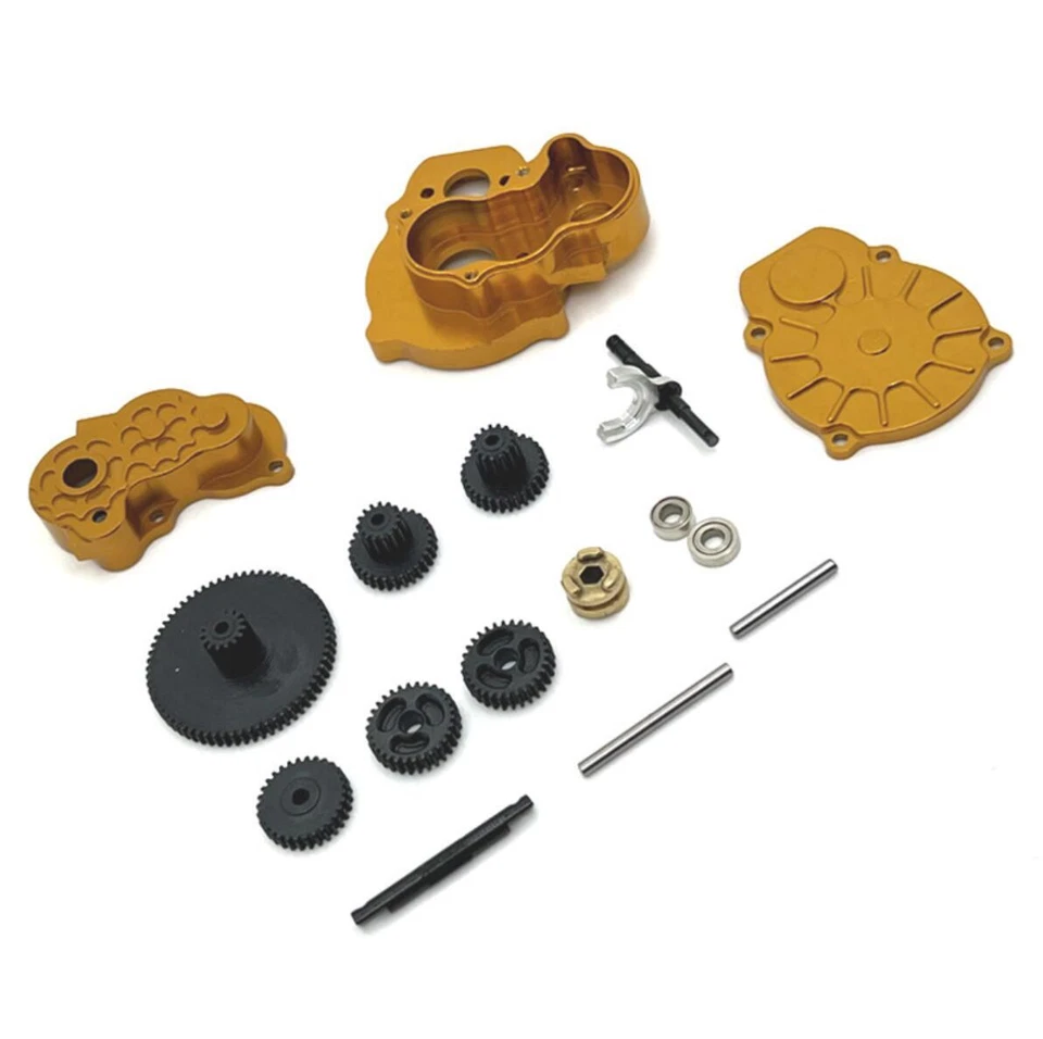 For 1/24 FMS FCX24 FCX18 K5 rc car Upgrade Metal Transmission Gearbox assembly - Image 3 of 4