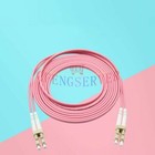 10M LC UPC to LC UPC Duplex OM4 Multimode 3.0mm Fiber Optic Patch Cord Cable