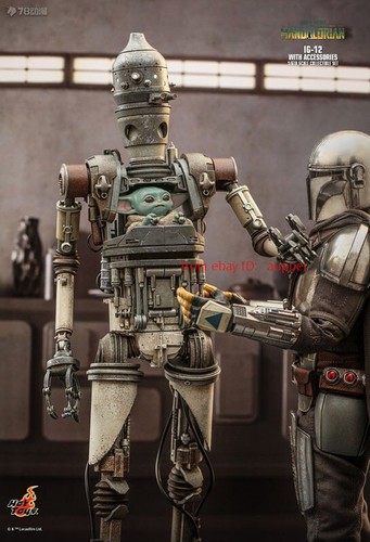 Hottoys 1/6 Tms105 Ig-12 With Accessories Star Wars The Mandalorian Action NEW - Picture 11 of 13