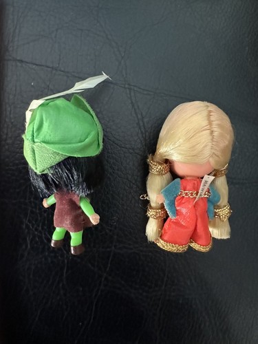 Libro di storie vintage Liddle Kiddle Sweethearts Robin Hood & Maid Marion bambola - Foto 9 di 13